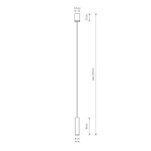 Interiérové svietidlo Nowodvorski FOURTY M 10770