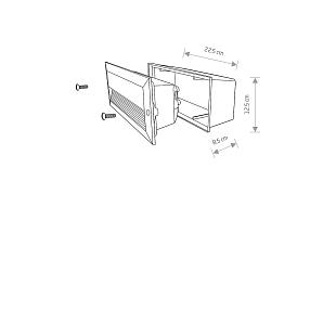 Vonkajšie svietidlo Nowodvorski BASALT  4966