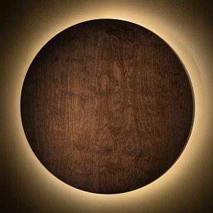 Interiérové svietidlo Nowodvorski RING TIMBER LED XL 11292