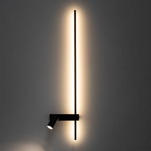 Interiérové svietidlo Nowodvorski EASY LED RIGHT čierna 11426