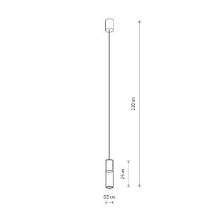 Interiérové svietidlo Nowodvorski CYLINDER M 7865