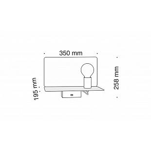 Interiérové svietidlo Maytoni Rack C182-TL-01-W