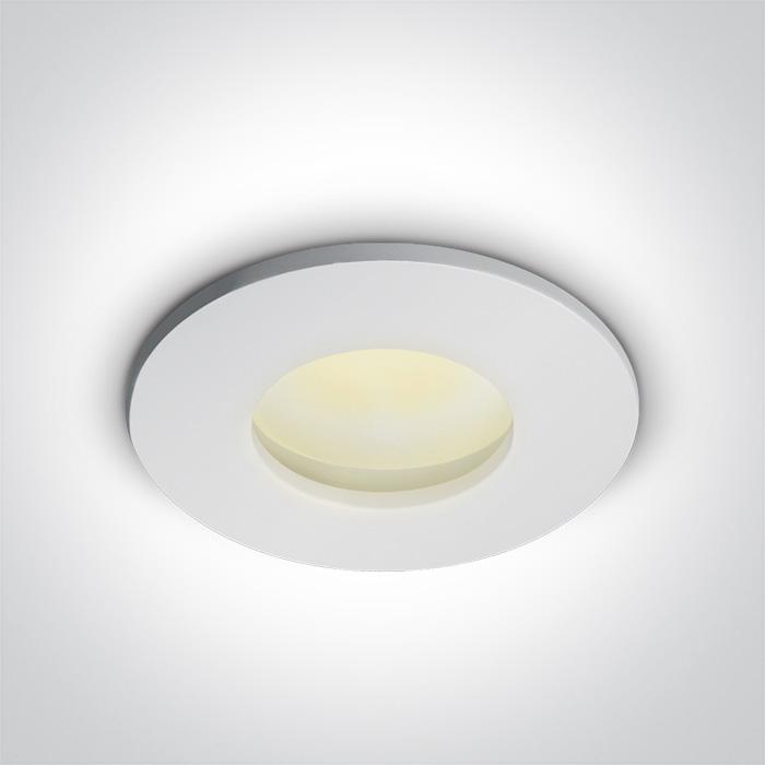 Interiérové svietidlo ONE LIGHT kúpeľňové svietidlo  10105R/W