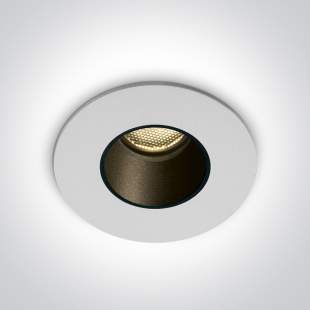 Interiérové svietidlo ONE LIGHT ext. zápustné svietidlo DIMM 10102H/W/W