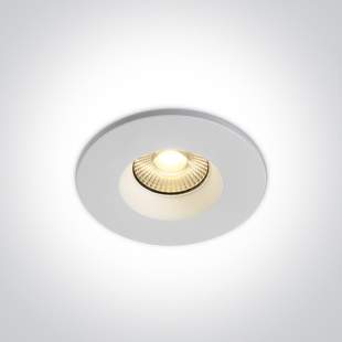 Interiérové svietidlo ONE LIGHT ext. zápustné svietidlo DIMM 10107DF/W