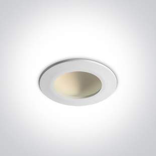 Interiérové svietidlo ONE LIGHT WHITE DARK LIGHT LED 8W 10108FD/W/W