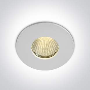 Interiérové svietidlo ONE LIGHT ext. zápustné svietidlo DIMM 10112P/W/W