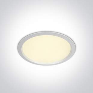 Interiérové svietidlo ONE LIGHT zápustný LED panel 10124U/W/W