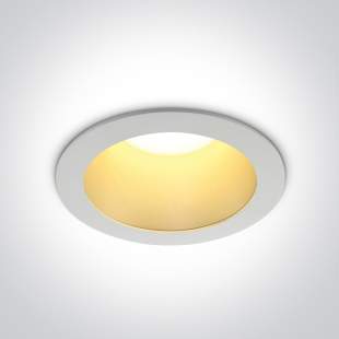 Interiérové svietidlo ONE LIGHT zápustné svietidlo 10130ED/W/BS/W