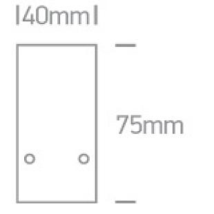 Interiérové svietidlo ONE LIGHT magnetická lišta 1m 48V 42001/B