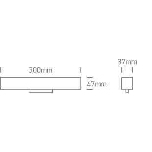 Interiérové svietidlo ONE LIGHT magnetické svietidlo  42100A/B/W