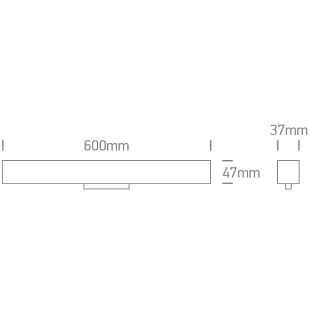 Interiérové svietidlo ONE LIGHT magnetické svietidlo  42100B/B/W