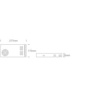 Interiérové svietidlo ONE LIGHT napájač 350W 48V DC 89350XN