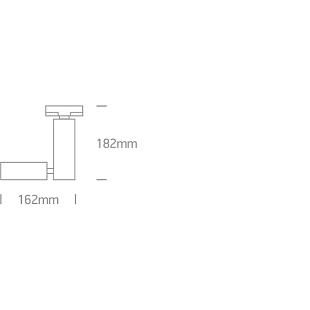 Interiérové svietidlo ONE LIGHT svietidlo na 3-F lištu 65518T/W