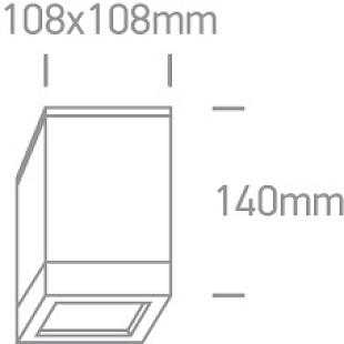 Interiérové svietidlo ONE LIGHT ext. stropné svietidlo  67132D/B