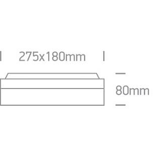 Interiérové svietidlo ONE LIGHT ext. stropné svietidlo  67208B/B