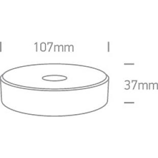 Interiérové svietidlo ONE LIGHT stropné svietidlo DIMM 67484/W/W