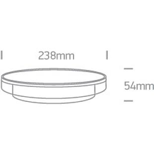 Interiérové svietidlo ONE LIGHT stropné svietidlo DIMM 67478/W/W