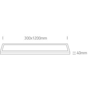 Interiérové svietidlo ONE LIGHT stropné svietidlo 62140RE/W/C