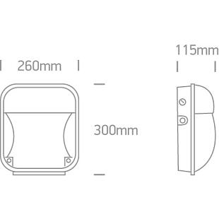 Interiérové svietidlo ONE LIGHT ext. stropné svietidlo 7056A/C