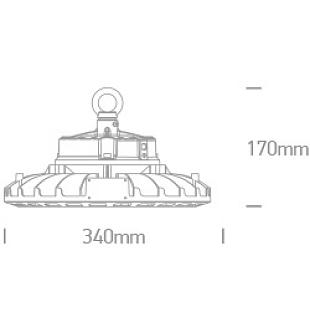 Interiérové svietidlo ONE LIGHT ext. závesné svietidlo DIMM 63200N/C