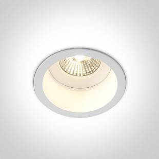 Vonkajšie svietidlo ONE LIGHT WHITE COB 6,5W CCTV