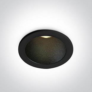 Interiérové svietidlo ONE LIGHT BLACK 3W WW 