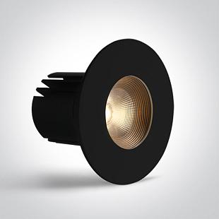 Interiérové svietidlo ONE LIGHT BLACK COB 6,5W CCTV