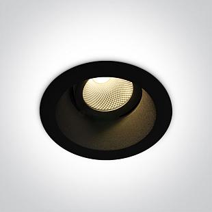Interiérové svietidlo ONE LIGHT BLACK 7W CCTV IP20 230V ADJUSTABLE DARK LIGHT