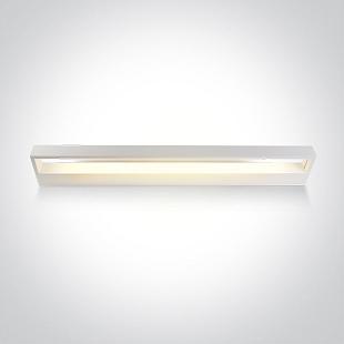 Interiérové svietidlo Nástenné svietidlo ONE LIGHT WHITE CCTV 23W IP20 230V