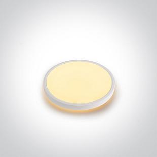 Interiérové svietidlo ONE LIGHT WHITE PLAFO 22W+3W BACKLIT CCTV IP20 230V