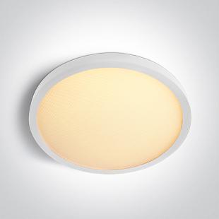 Interiérové svietidlo ONE LIGHT WHITE PLAFO 24W CCTV UGR19 230V