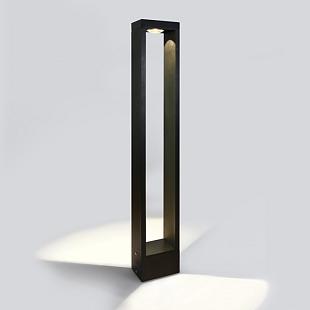 Vonkajšie svietidlo ONE LIGHT BLACK BOLLARD 80cm 10W CCTV IP65 230V