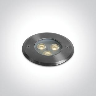 Vonkajšie svietidlo ONE LIGHT SS316L IP67 INGROUND 3x1W WW 24V DC LOW DEPTH