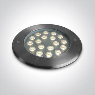 Vonkajšie svietidlo ONE LIGHT SS316L IP67 INGROUND 18x1W WW 24V DC LOW DEPTH