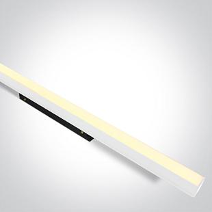 Interiérové svietidlo ONE LIGHT WHITE 16W LINEAR LIGHT CCTV 48V IP20 MINI/MIDI