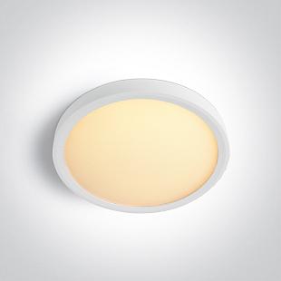 Interiérové svietidlo ONE LIGHT WHITE PLAFO 12W CCTV UGR19 230V