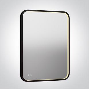 Interiérové svietidlo ONE LIGHT BLACK RECTANGULAR MIRROR 20W CCTV IP44 230V DIMMABLE