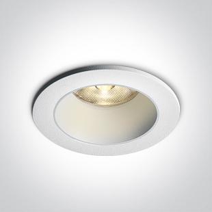 Interiérové svietidlo ONE LIGHT WHITE zápustné svietidlo CCTV