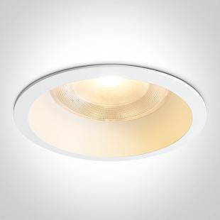 Interiérové svietidlo ONE LIGHT BLACK zapustené svietidlo CCTV