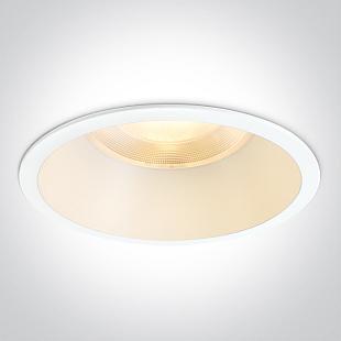 Interiérové svietidlo ONE LIGHT BLACK zapustené svietidlo CCTV