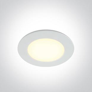 Interiérové svietidlo ONE LIGHT zapustené svietidlo 6W CCTV