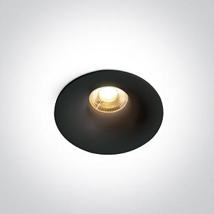 Interiérové svietidlo ONE LIGHT zapustené svietidlo 7W CCTV 