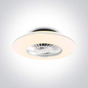 Interiérové svietidlo ONE LIGHT stropné svietidlo+ventilátor 24002/W