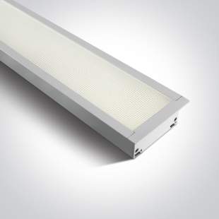 Interiérové svietidlo ONE LIGHT zapustené lineárne LED 38150AR/W/C