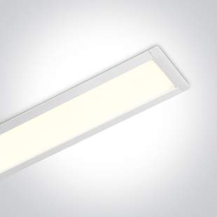 Interiérové svietidlo ONE LIGHT zapustené lineárne LED 38152R/W/C