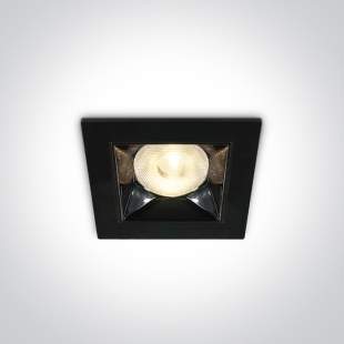 Interiérové svietidlo ONE LIGHT zápustné svietidlo  50106B/B/W