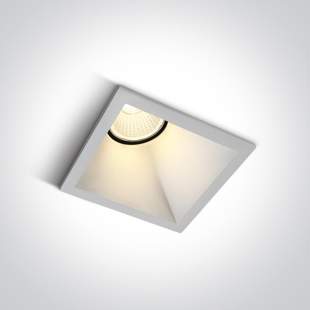 Interiérové svietidlo ONE LIGHT podhľadové svietidlo 50108A/W/W