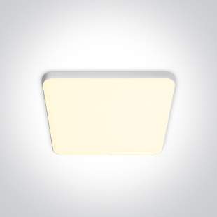 Interiérové svietidlo ONE LIGHT SQUARE LED 14W 3000K 50114CE/W