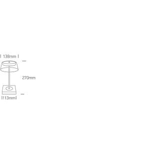 Vonkajšie svietidlo ONE LIGHT vonkajšia lampa 61090/W